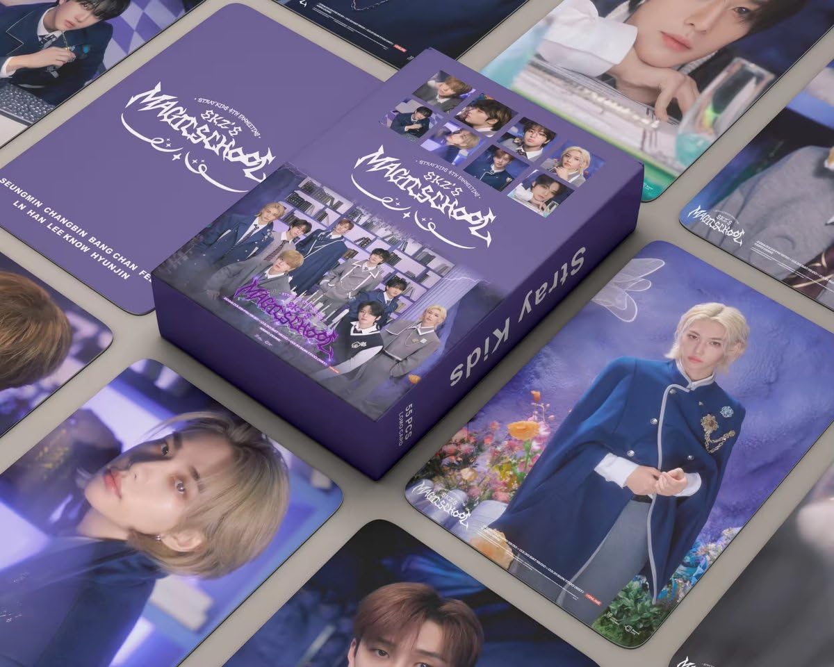 Stray kids スキズ ハン トレカ IamYou 紫 プレオーダー Careflection Kpop Stray Kids SKZ'S MGAICSCHOOL Magic School