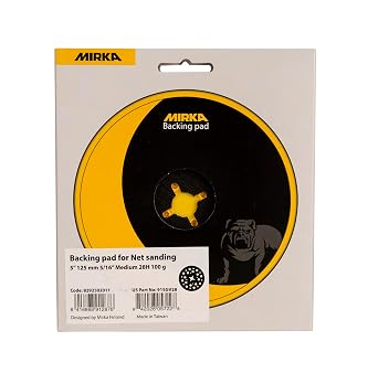 Mirka Backup Pad 5 Hook and Loop / 28 Holes / 1 pcs/Medium / 915GV28