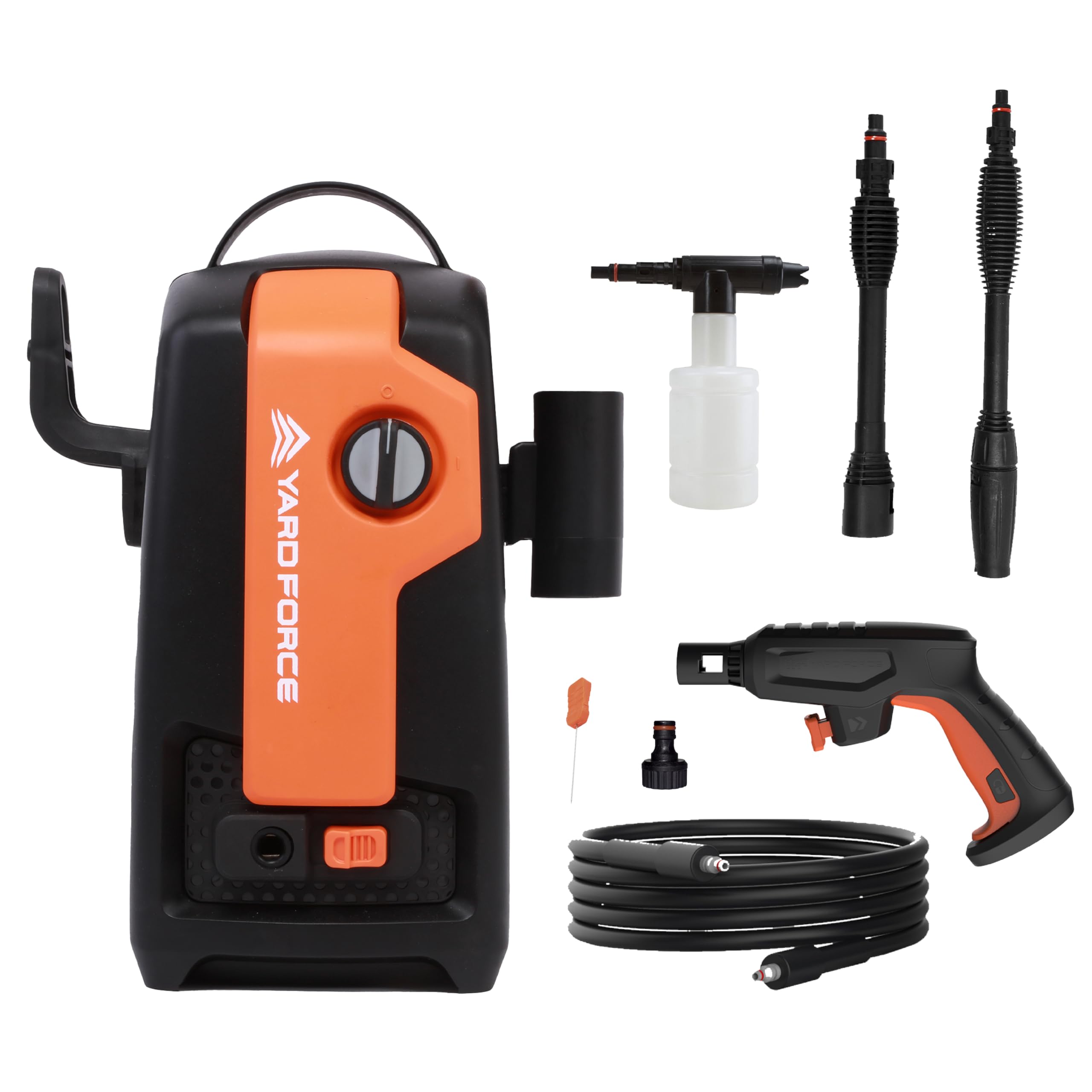 Yard Force 1600W High Pressure Washer With 120Bar Max Pressure And 400L/H Flow Rate