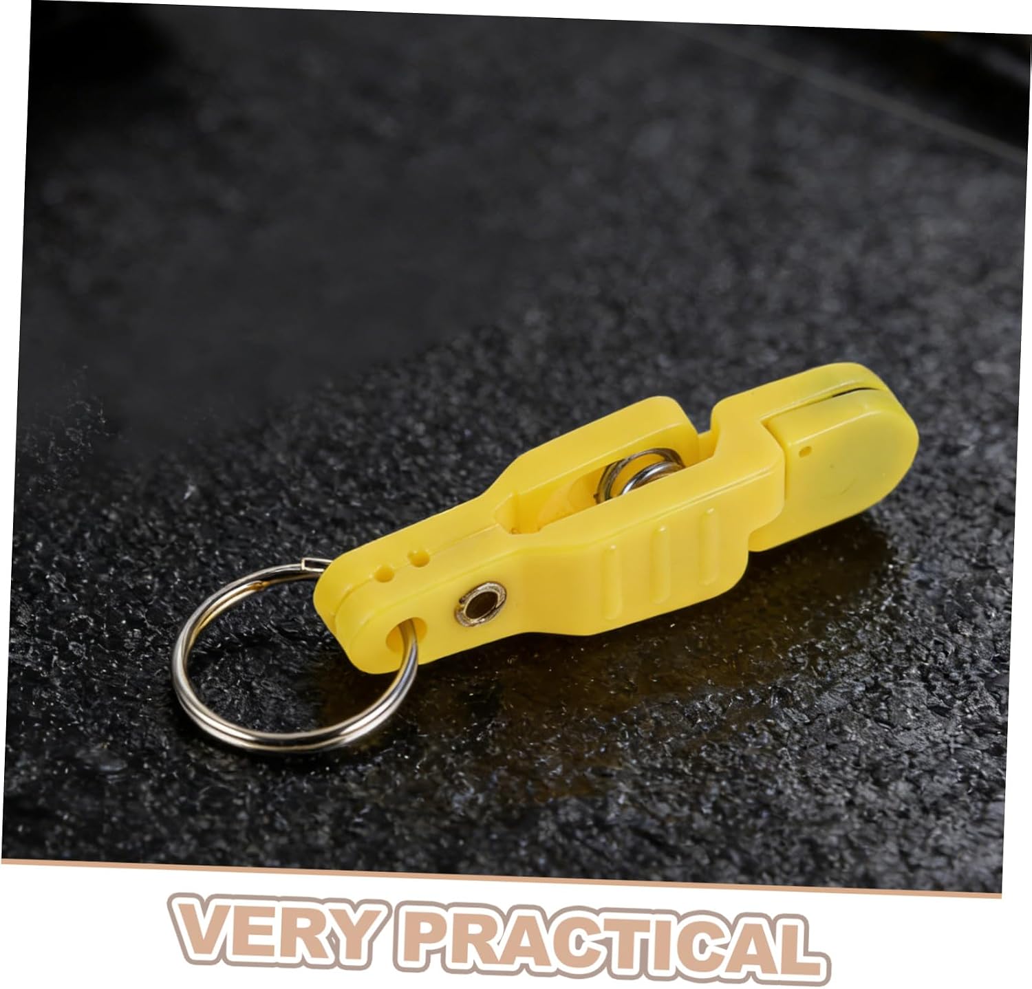 SUPVOX 4pcs Saltwater Fishing Line Release Clips Heavy Duty Trolling Downrigger Release Clips for Boat and Ocean Fishing Accessories