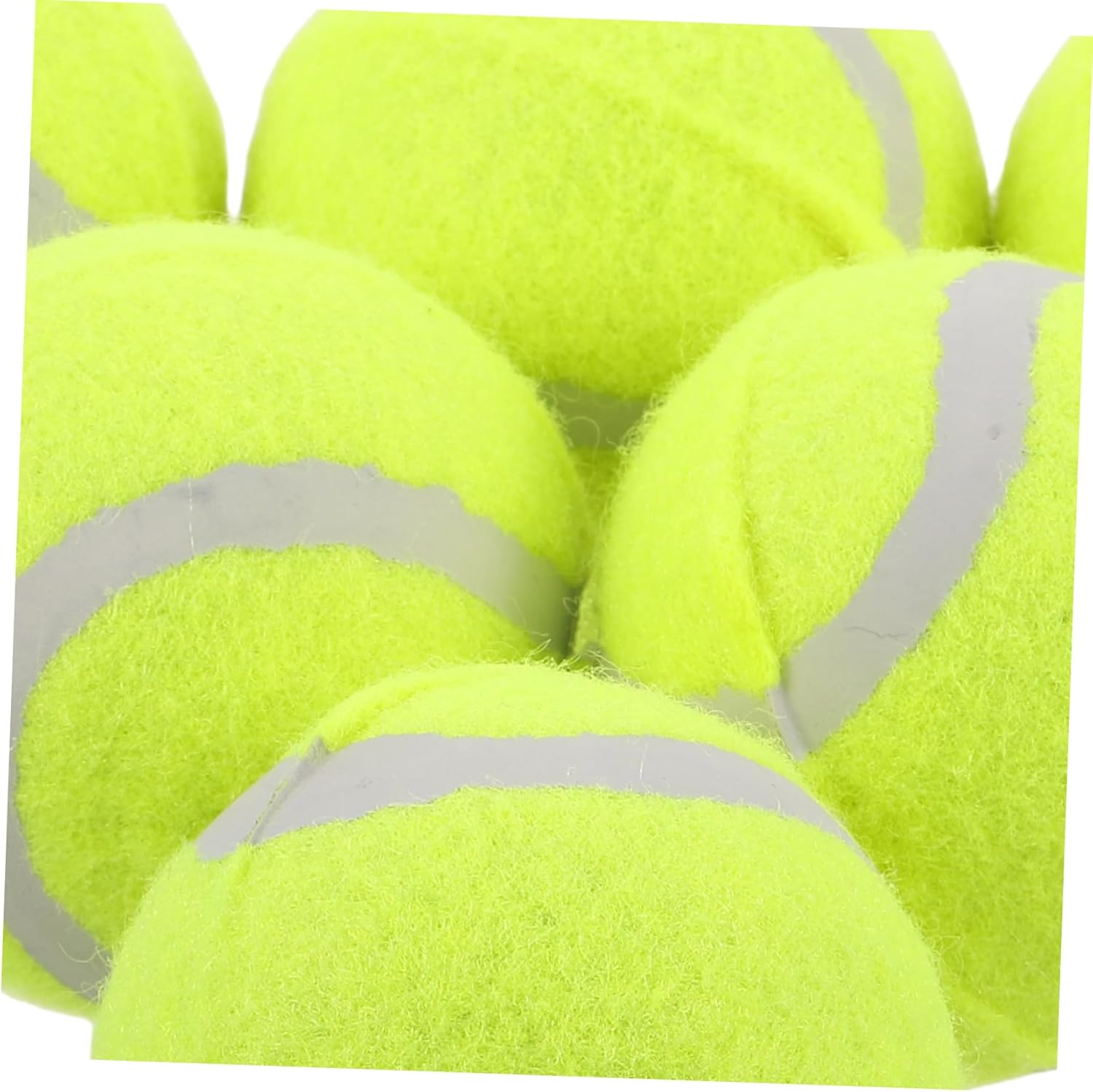 22pcs Bouncy Dog Tennis Elastic Rubber Fetch Toys for Large Medium Small Dogs Interactive Chew for Training and Playtime Activities