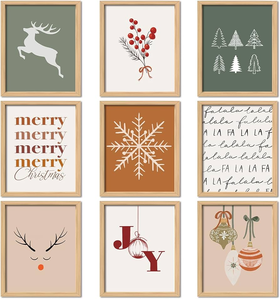 Amazon.com: Whaline 9Pcs Christmas Boho Wall Art Prints Xmas Tree Reindeer Snowflake Paper Posters Decorative Aesthetic Pictures for Home Office Room Gallery Party, 8 x 10 Inch, Unframed: Posters & Prints amazon-com-whaline-9pcs-christmas-boho-wall-art-prints-xmas-tree-reindeer-snowflake-paper-posters-decorative-aesthetic-pictures-for-home-office-room-gallery-party-8-x-10-inch-unframed-posters-prints