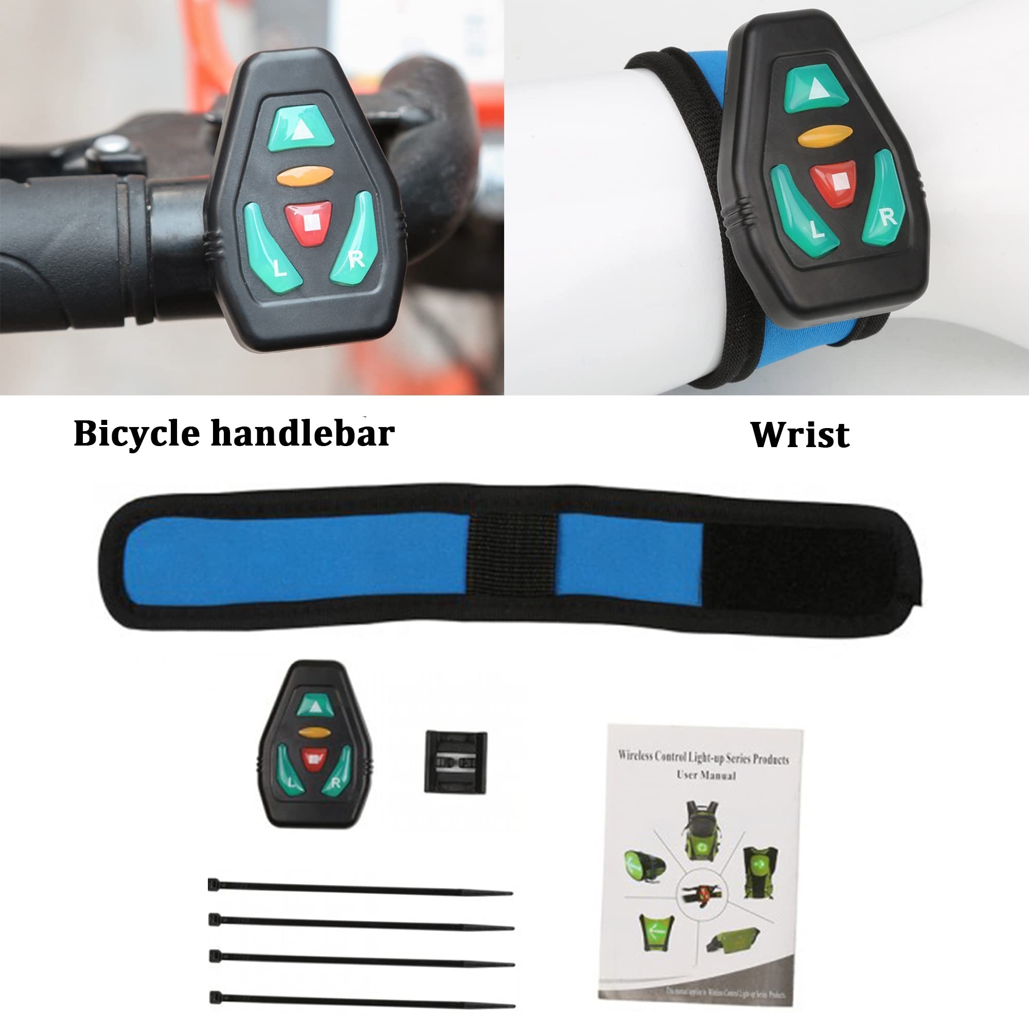 LED Clignotant Gilet USB Charge Sécurité Vélo Pack Indicateur de Direction Haute Visibilité Vélo Gilet Gear pour Course de Nuit Cyclisme Moto Randonnée Promenade de Chien