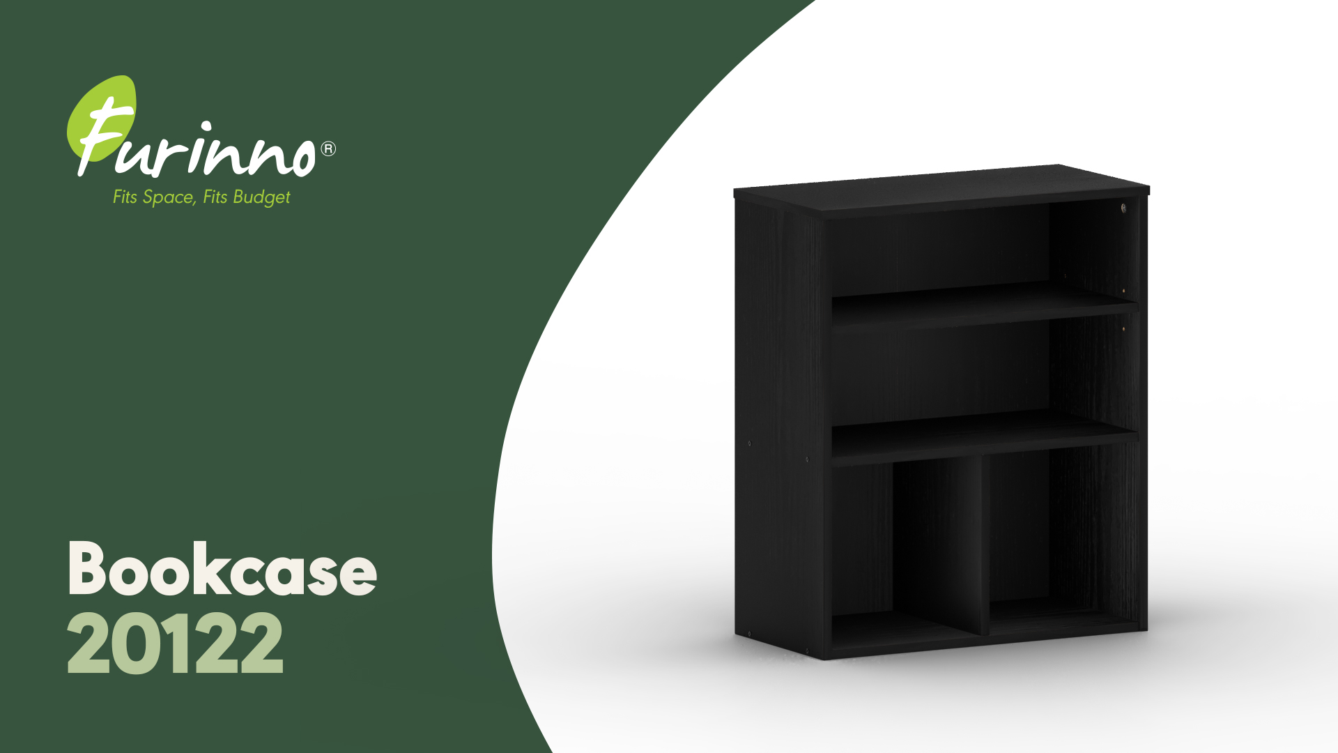 Amazon.com: Furinno Pasir 3 Tier Display Bookcase, Black Oak