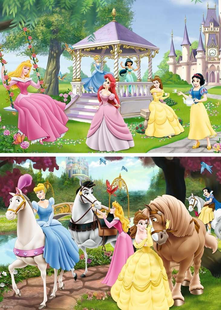 Ravensburger Disney Princcess Jigsaw Puzzle (2 x 24 Piece)