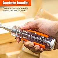 Vista 3 de Vanquish Cincel de madera de alto impacto con hoja forjada de una pieza cincel de mortaja de 1-1/4 pulgadas para carpintería (4607)