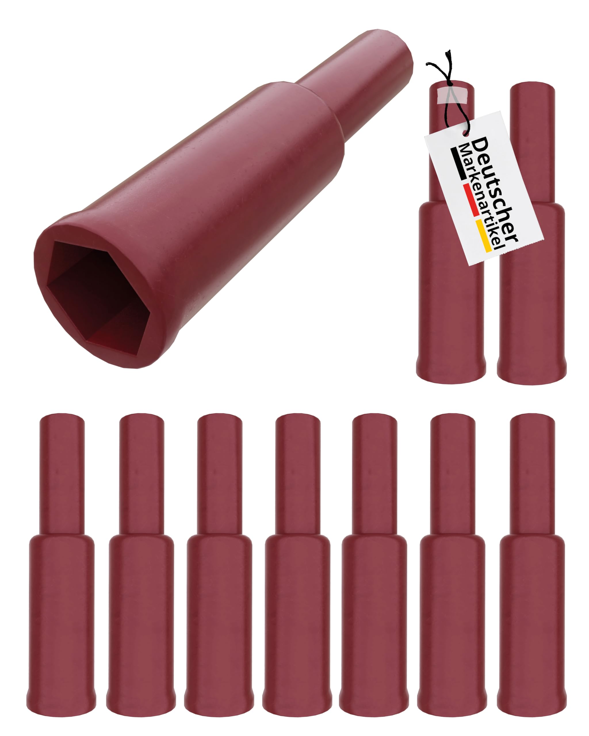 10 x wtyczka F gumowa tulejka i zabezpieczenie przed zagięciem kabla do wtyczek kompresyjnych i wtyczek F wszelkiego rodzaju, kabel satelitarny, kabel koncentryczny, ochrona przed