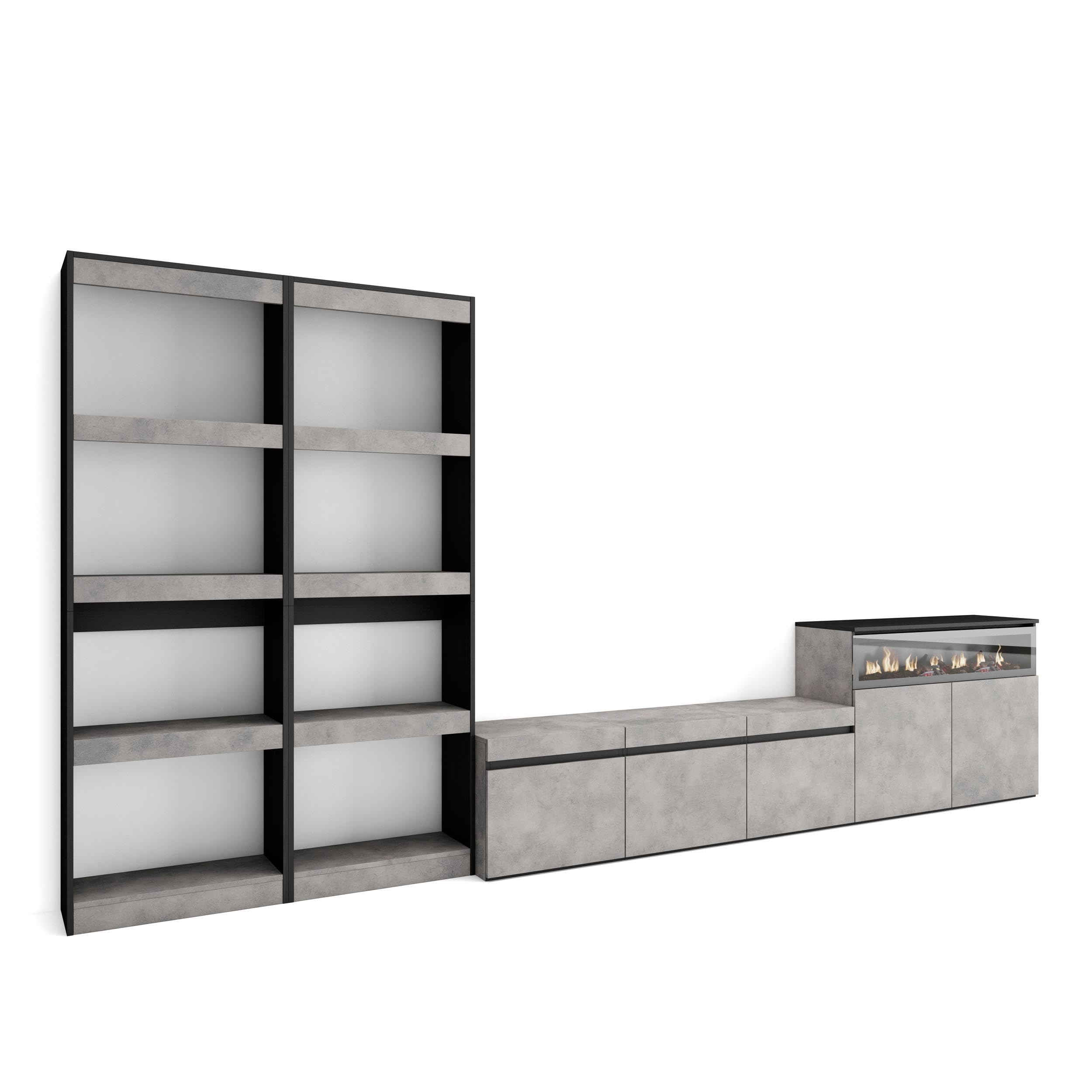 TV-kast | Tv-meubel | Tv-Bank met plank met opslag Oud hout 180 x 30 x 43 cm Bewerkt hout
