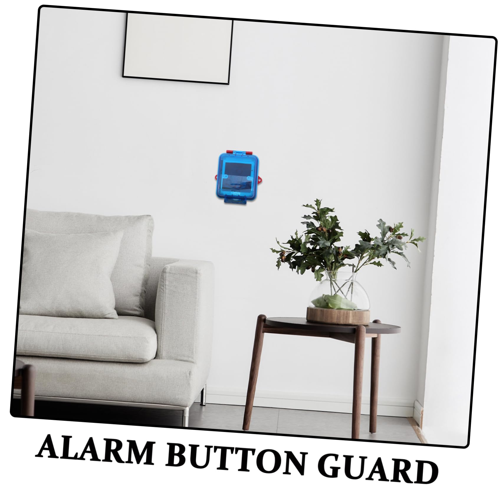 Cubierta de Alarma contra Incendios Protectora Compatible con Sap-mfs de Material Resistente para Punto de Llamada Manual para Salas de Emergencia