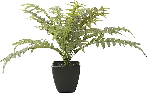 Miniatura 10 de SOFTFLAME Árbol artificial de bambú de 3 pies, planta de bambú sintético, planta artificial con 3 troncos, ideal para decoración de interiores y