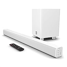 white bluetooth soundbar