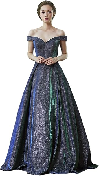 iridescent gown