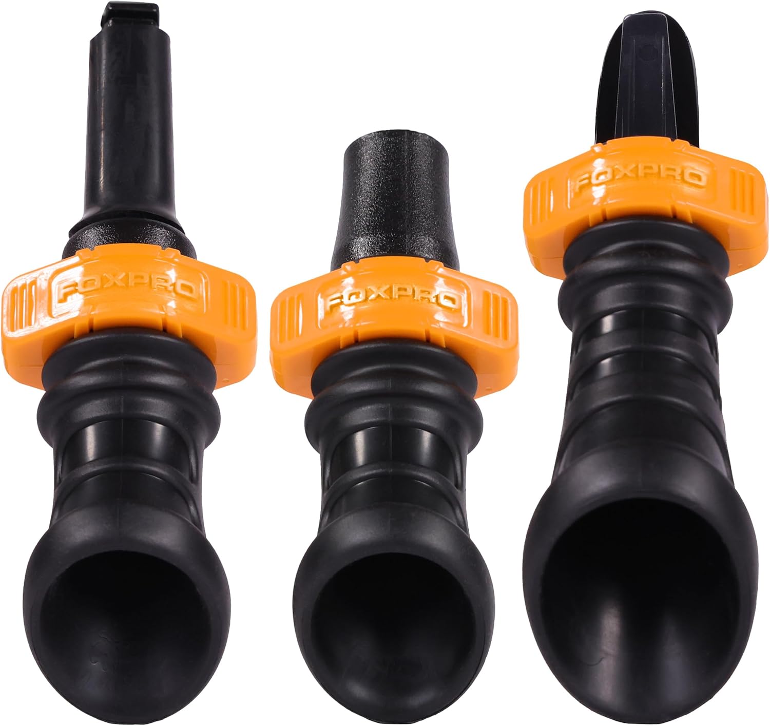 FOXPRO Fur Pack Predator Hand Call Combo Pack - Bite Call - Closed Reed - Open Reed - Bird Sounds - Rabbit Sounds - Rodent Distress - Coyote Vocals