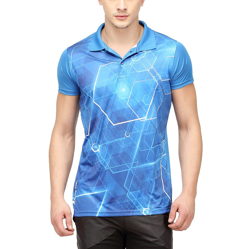 CAHOOT Herren Dryfit-Jersey, geruchsneutral, Sublimationsdruck, Königsblau