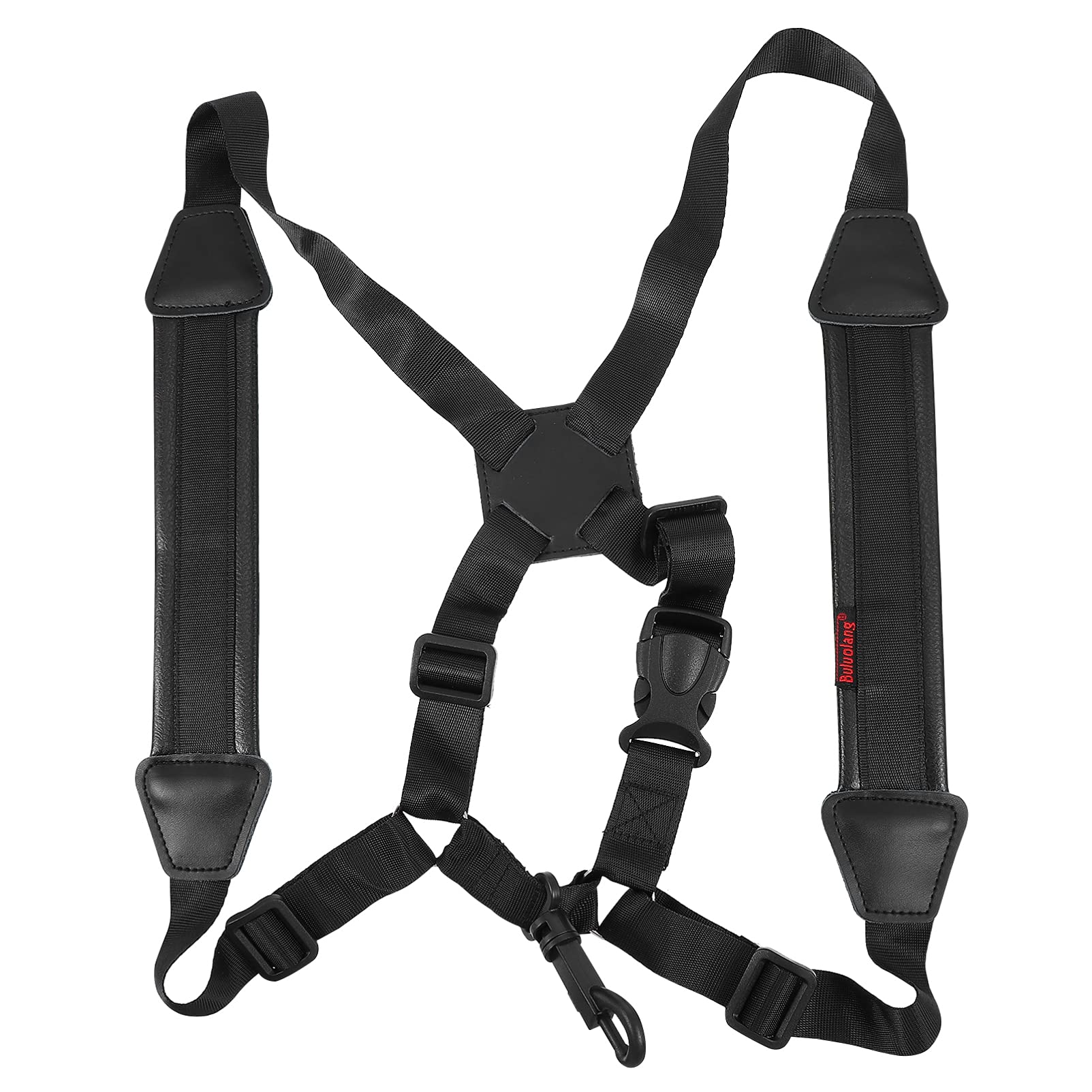 GOOHOCHY Saxophone Strap Saxophone Harness Belt Padded Neck Strap Sax Accessory