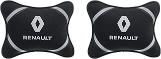 Smart Auto Car seat headrest, cotton fabric brands, helps you relax your neck, equipped with luminous phosphorescent marks, RENAULT