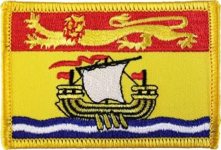 New Brunswick - Canadian Province Rectangular Patch