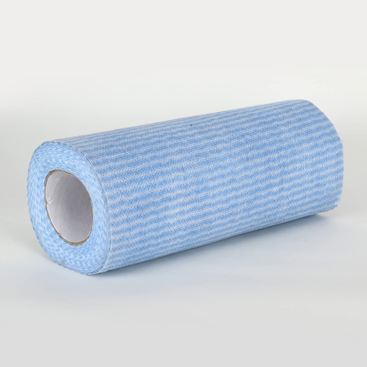 Sizi Kitchen Towel Roll Reusable Washable for Multipurpose Super Absorbent, Dish Towels, Soft Touch Handy Wipes, Alternative - Eco Friendly (Packof1,Zig Zag Blue)