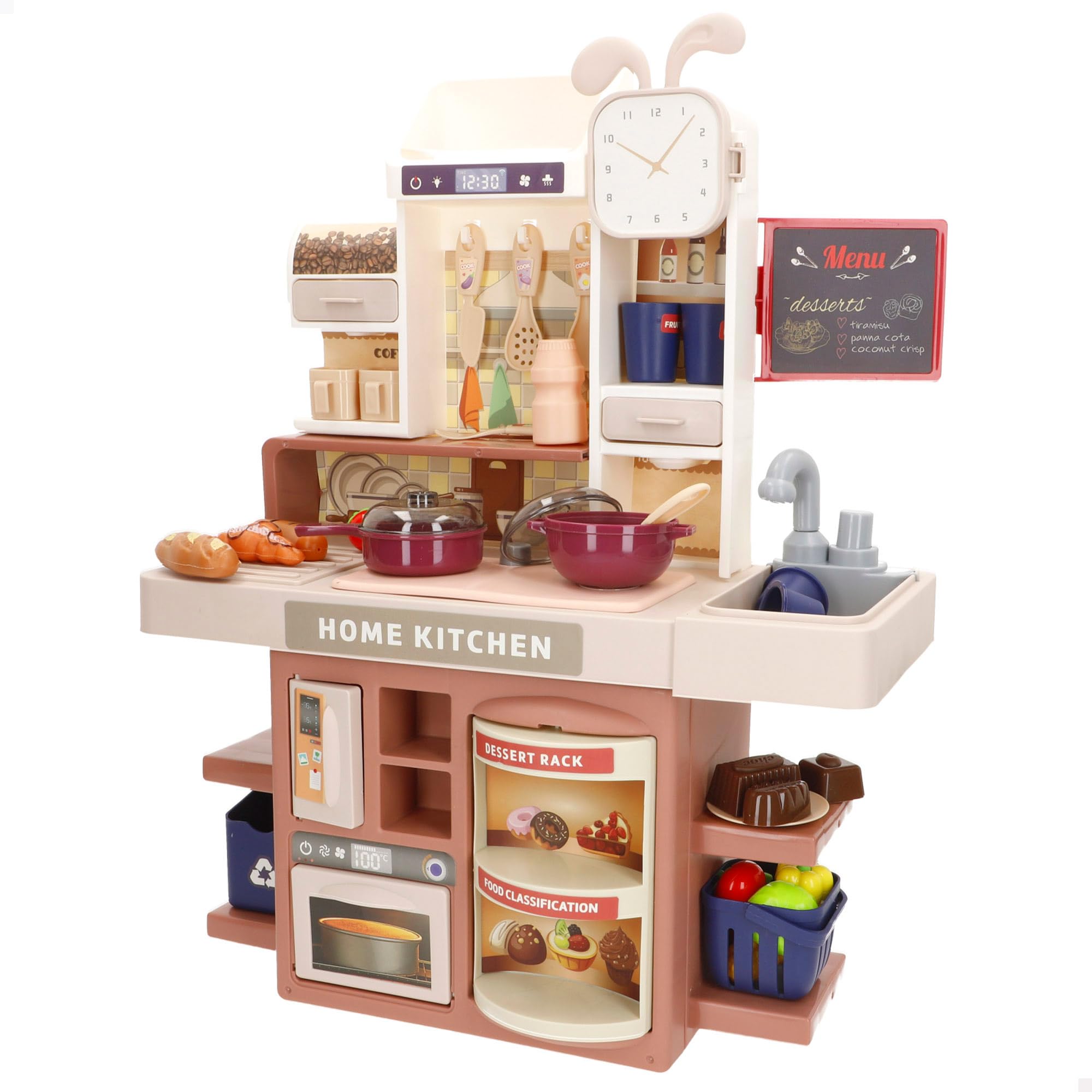 COLORBABY My Home Cake Toy Cooker, Light, Sound and Effects, Includes Accessories, Symbolic Toys, Cooking Game, Games for Boys and Girls, Gifts Children, Ages 3 (39572)
