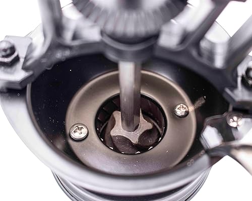 Miniatura 3 de Molinillo de café manual de reproducción vintage para tarros Mason de boca regular