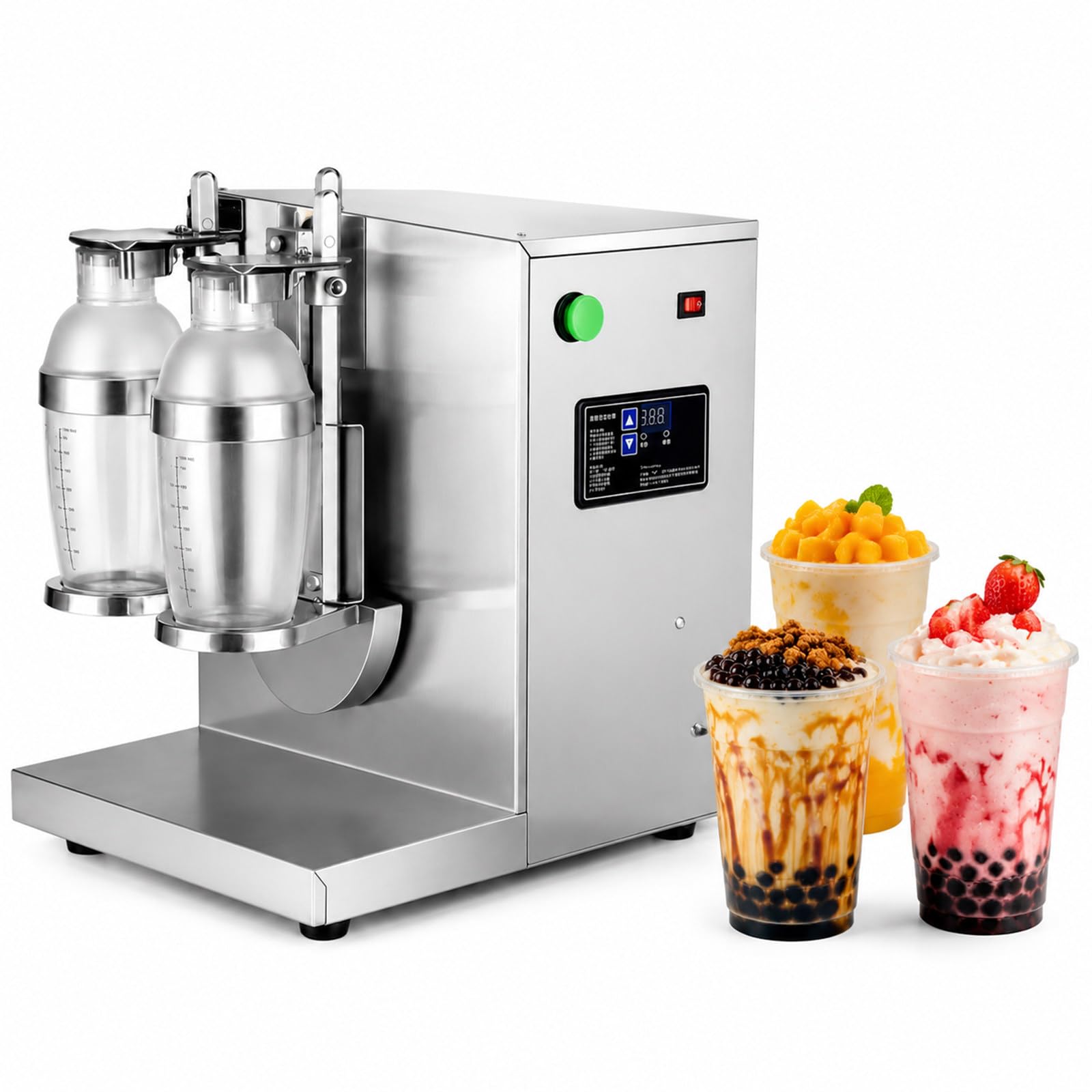 Gewerblicher Bubble-Tea-Shaker, Elektrischer Doppelbecher-Mixer