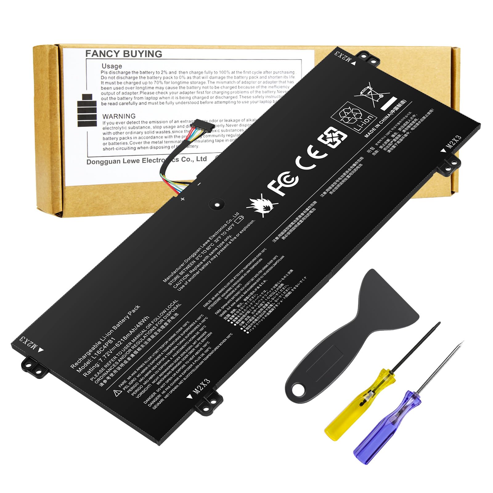 Fancy Buying L16C4PB1 L16L4PB1 L16M4PB1 Laptop Battery for Yoga 730-13IWL ideapad Yoga 720-13IKB 730-13IKB Series Notebook 5B10Q38237 5B10Q38238 5B10M52738 5B10M52739 5B10M52740 2ICP4/43/110-2