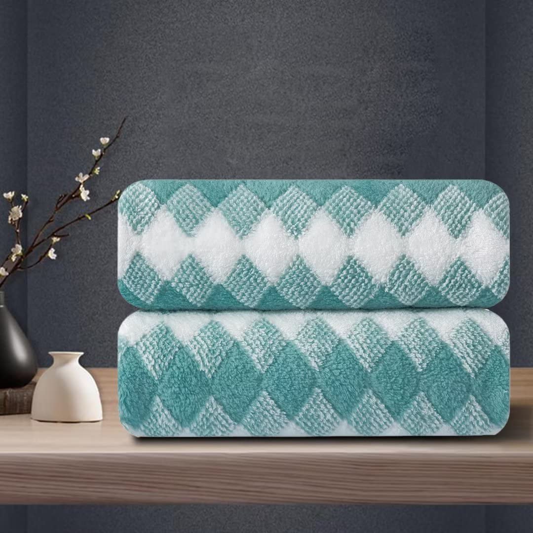 Hand Towels Set 2 Pack-16“x31” Ultra Soft Microfibers Bathroom Towel Set Highly Absorbent Quick Dry Luxury Premium Towel Lightweight Cozy Durable Hand