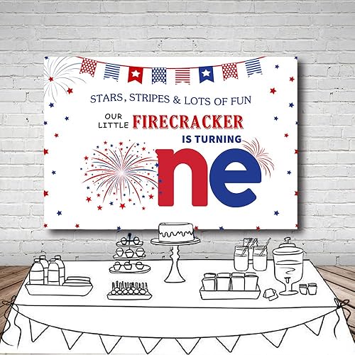 Miniatura 4 de MEHOFOND Fondo fotográfico para el Día de la Independencia del 4 de julio, 8 x 6 pies, telón de fondo rojo y azul, estrella y rayas para niño y