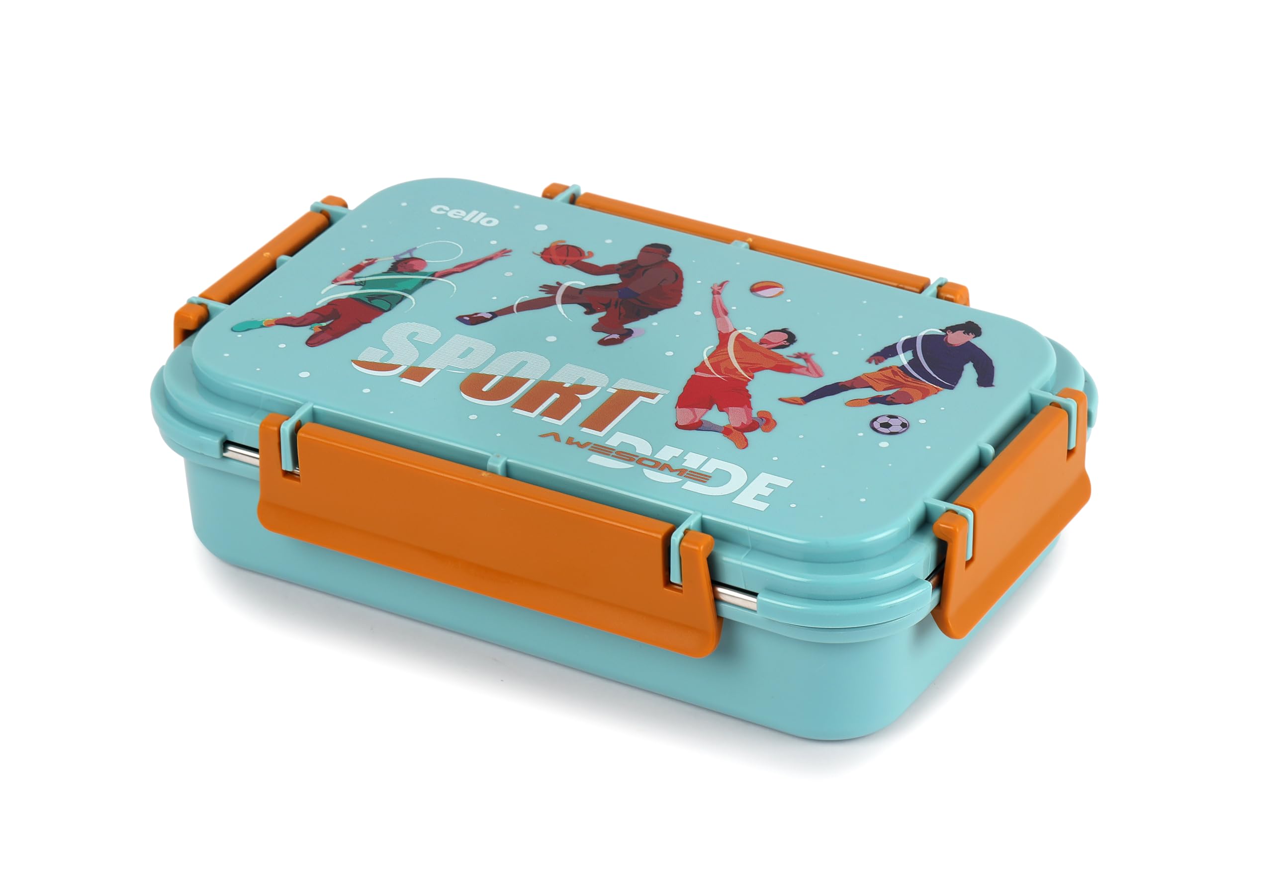 Cello Zoom 3 Lunch Box - Insulated Steel Tiffin -11