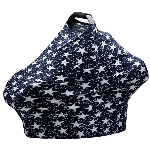 Miniatura 5 de Fundas de asiento de coche para bebés niños y niñas, versátiles y elásticas, juego de fundas de asiento de automóvil para bebés, estampado de