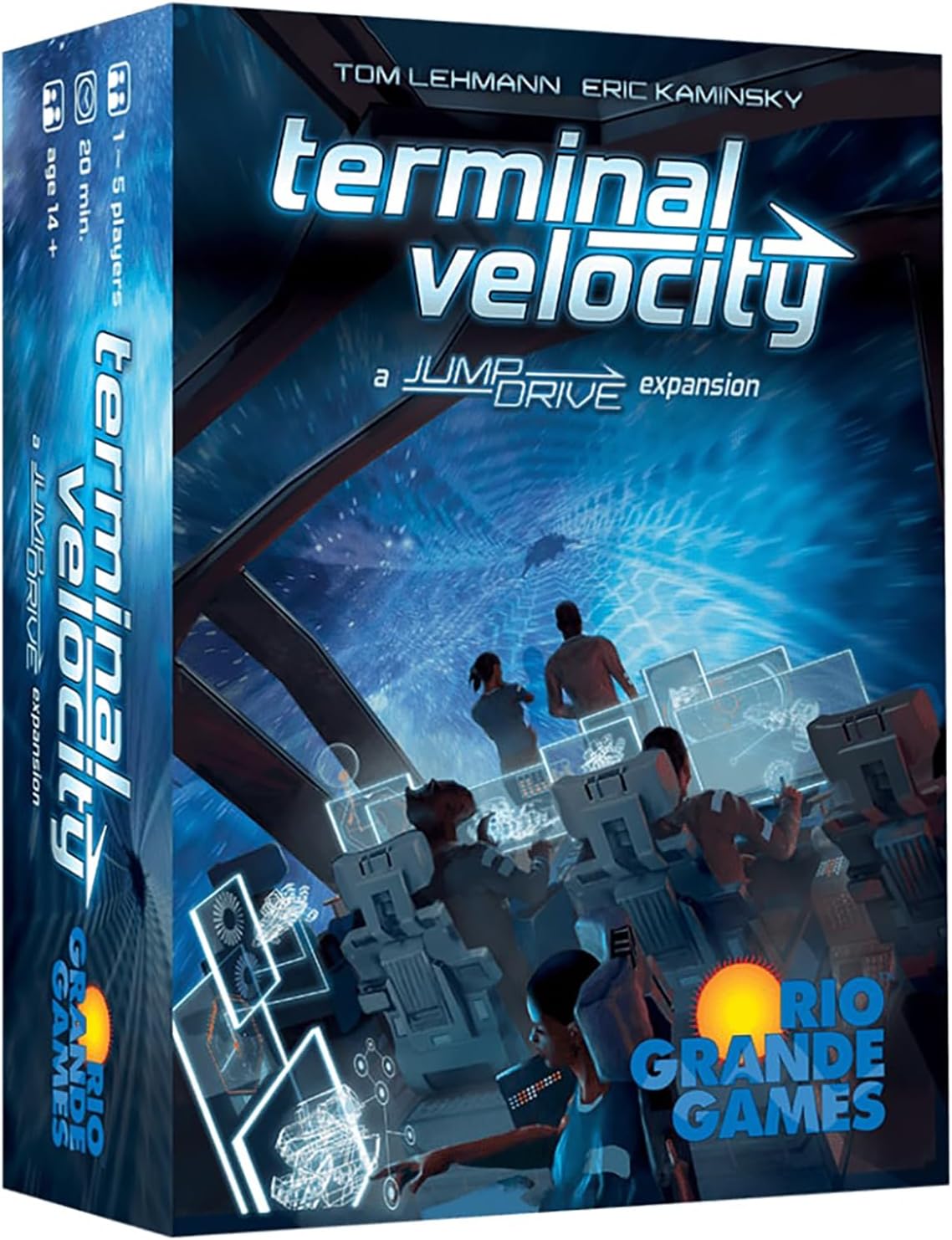 Rio Grande Games Jump Drive Terminal Velocity Card Game Expansion for Five Players with Solo Campaigns