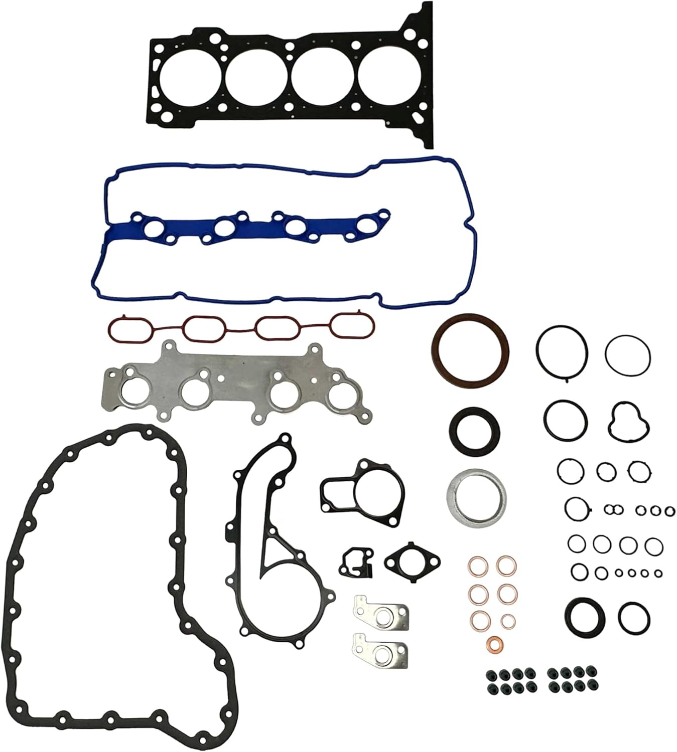 DNJ FGS9096 Full Gasket Set for 2016-2020 Toyota Tacoma 2.7L L4 16V DOHC 2694cc