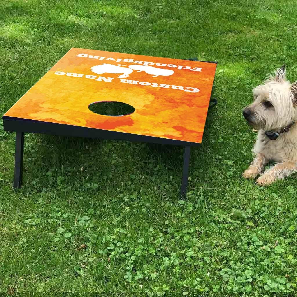 VictoryStore Thanksgiving Bag Toss Game Thanksgiving Cornhole Includes Bags