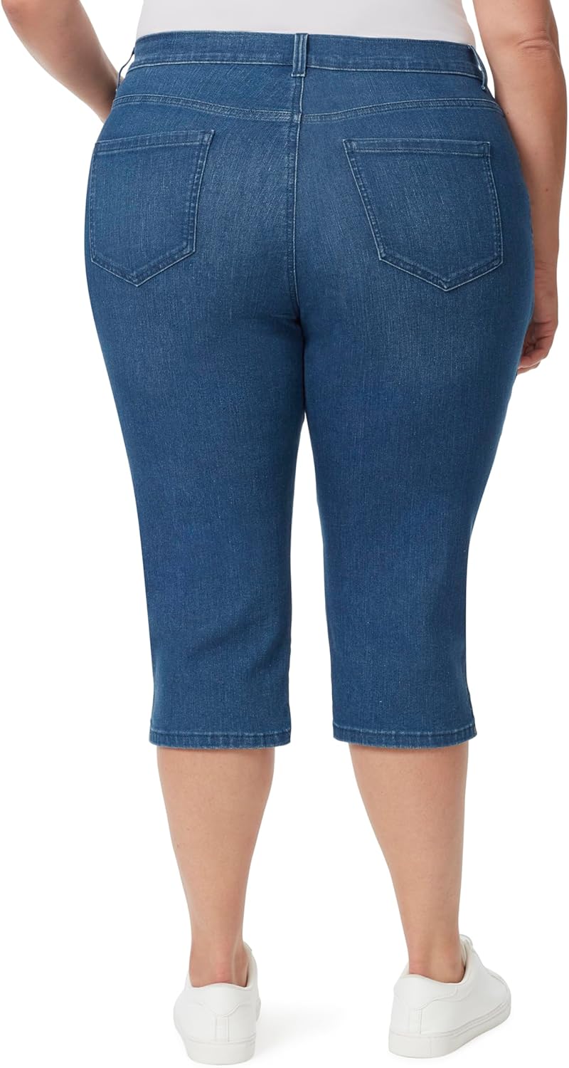 Gloria Vanderbilt Women's Amanda Capri Jeans - Image 2