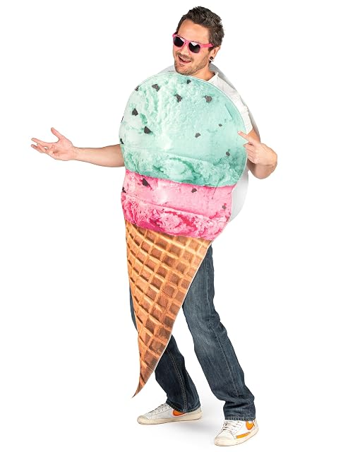 Foto 3 de 6 de Disfraz Helado en cucurucho Adulto