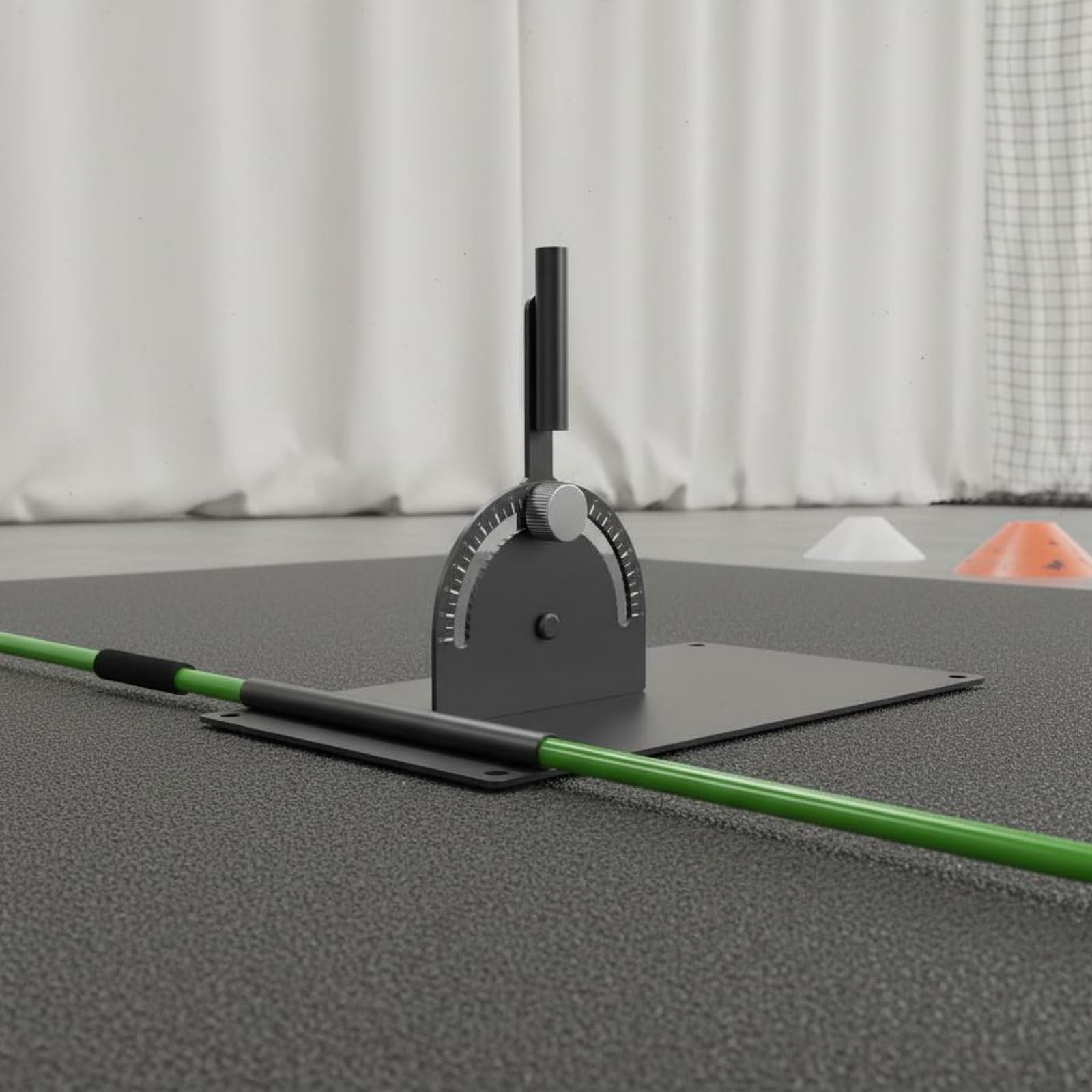 harayaa Dispositivo de Entrenamiento de Golf con Plano de Swing Regulable y Rotación Completa para Desarrollar Consistencia y Precisión para Golfistas en Interiores O Exteriores