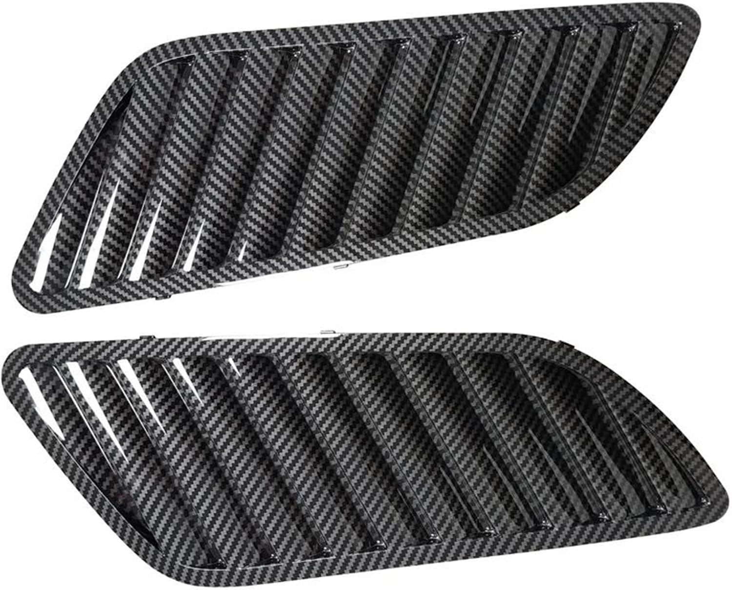 Car Hood Vent for E90 E91 E92 E93 Car Front Grill Hood Cover, Carbon Fiber Bonnet Grill Air Outlet Vent Cover Decorative Sticker