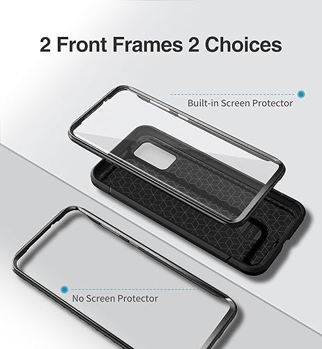 Miniatura 7 de SURITCH Funda protectora para Samsung Galaxy S20 Plus, marco frontal extra, resistente y a prueba de golpes, con protector de pantalla integrado