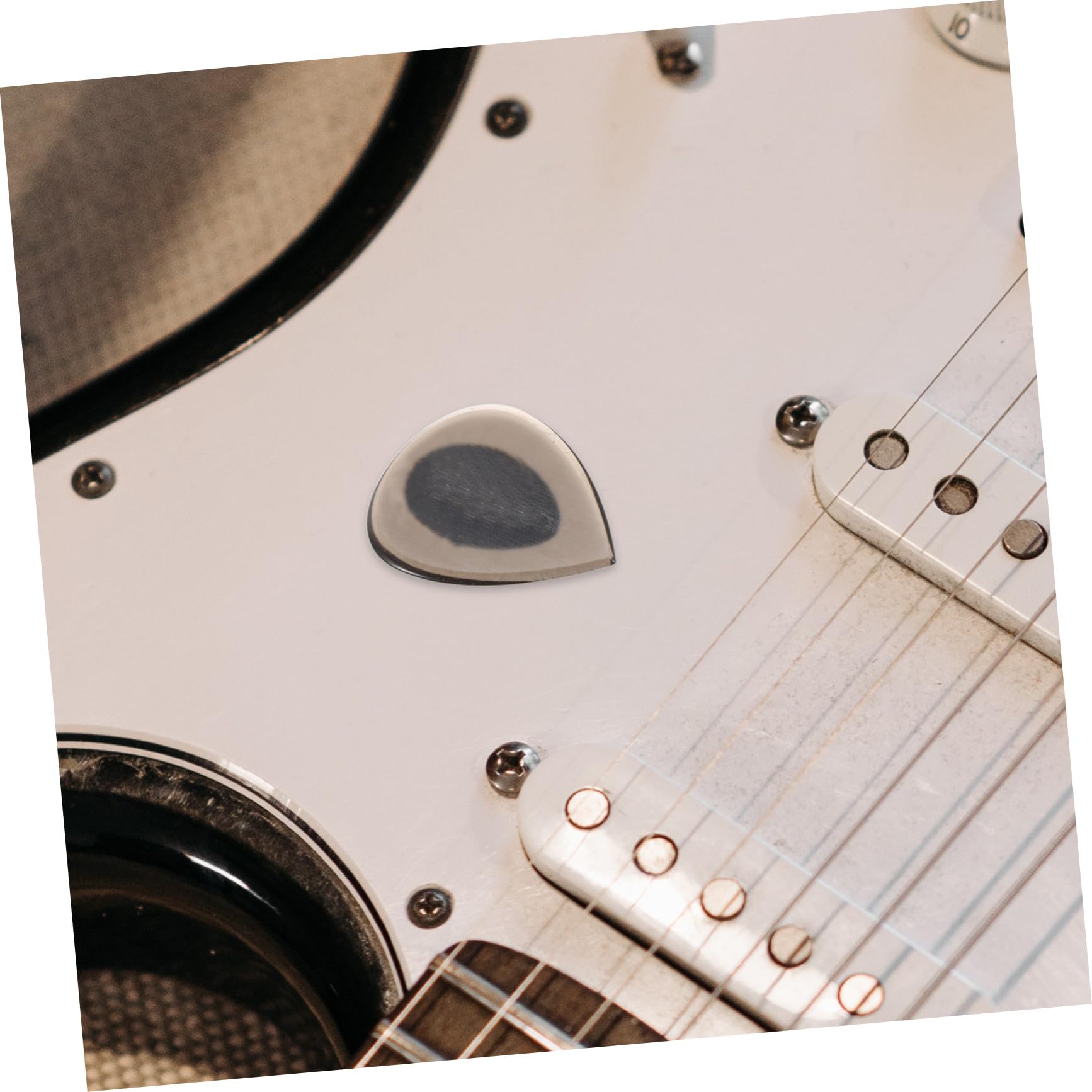 Mikinona Plettri per Chitarra Pesanti Design Antiscivolo Adatti per Chitarra Acustica ed Elettrica Realizzati in Plastica Resistente per Esibizioni in Festival di Musica Country e Jazz