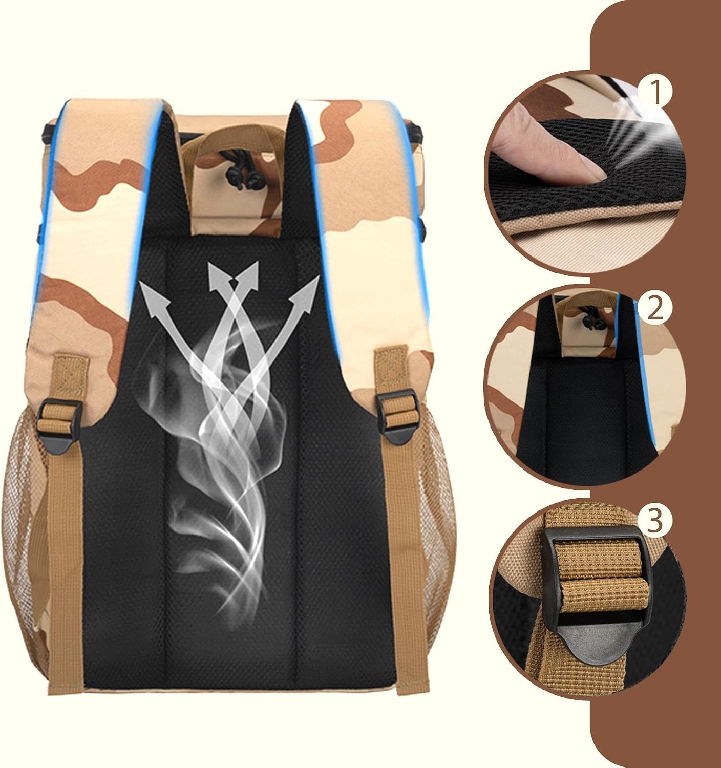 Backpack Cooler Insulated Leakproof, Soft Cooler Backpack for Beach