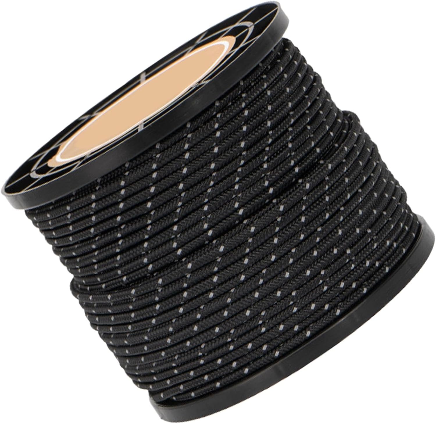 Reflective Tent Rope, 164 Ft Guyline Rope, 4mm Outdoor Gear Cable Ideal for Tent Tarp, Canopy Shelters, Camping, Hiking, Backpacking, & High Visibility for Adventures Reflective Tent Rope, 164 Ft Guyline Rope, 4mm Outdoor Gear Cable Ideal for Tent Tarp, Canopy Shelters, Camping, Hiking, Backpacking, & High Visibility for Adventures