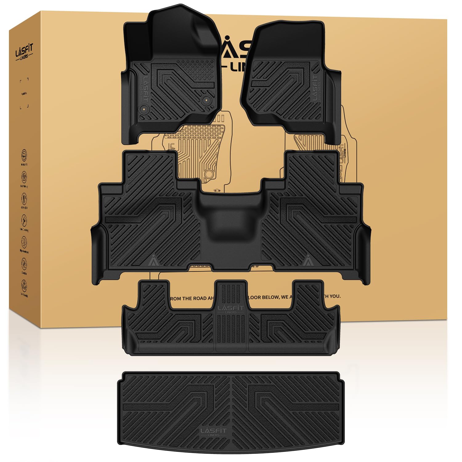 LASFIT Expedition 8-Seat Liners