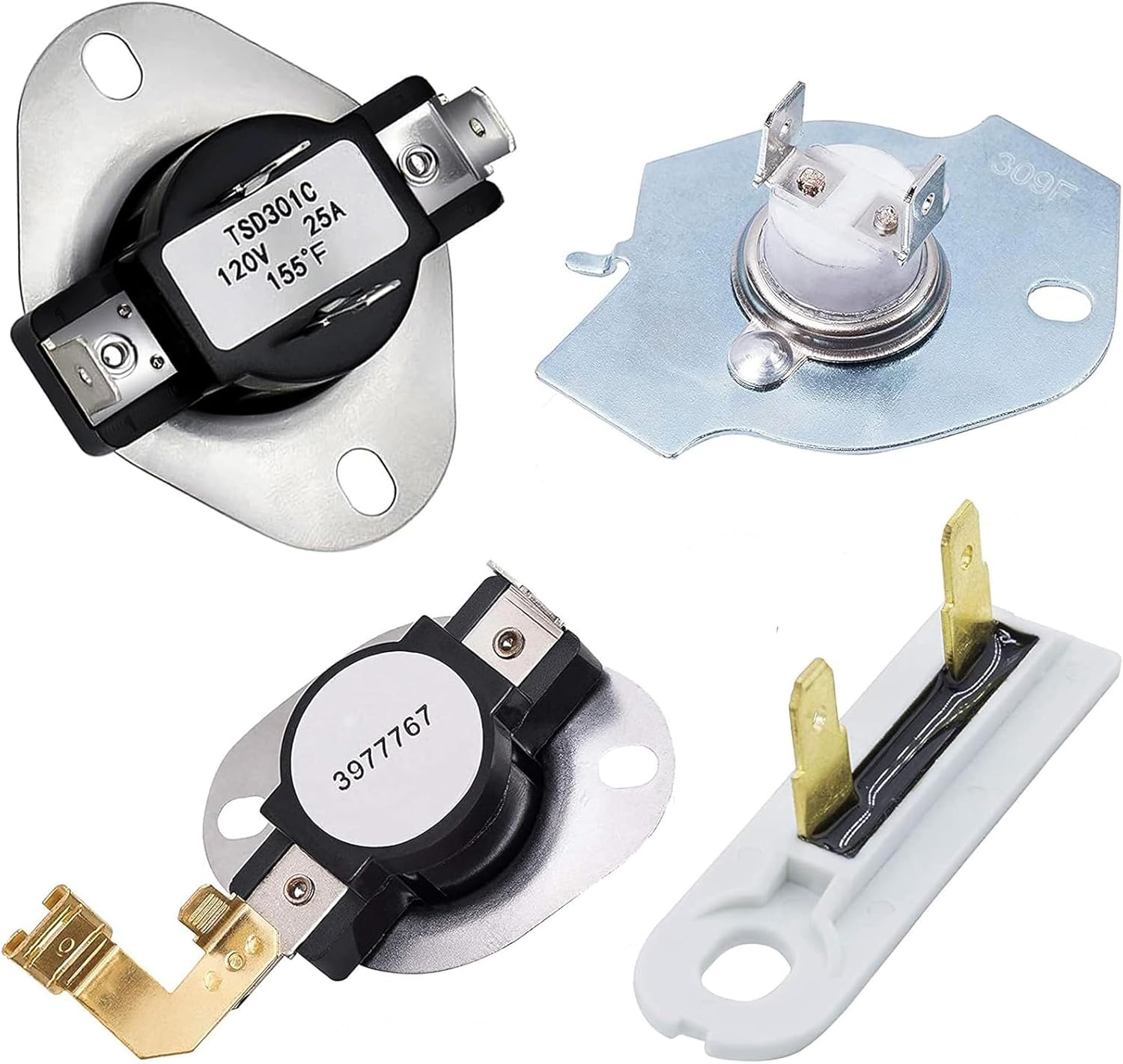 3387134 Cycling Thermostat 3977393 Thermal Cutoff Switch