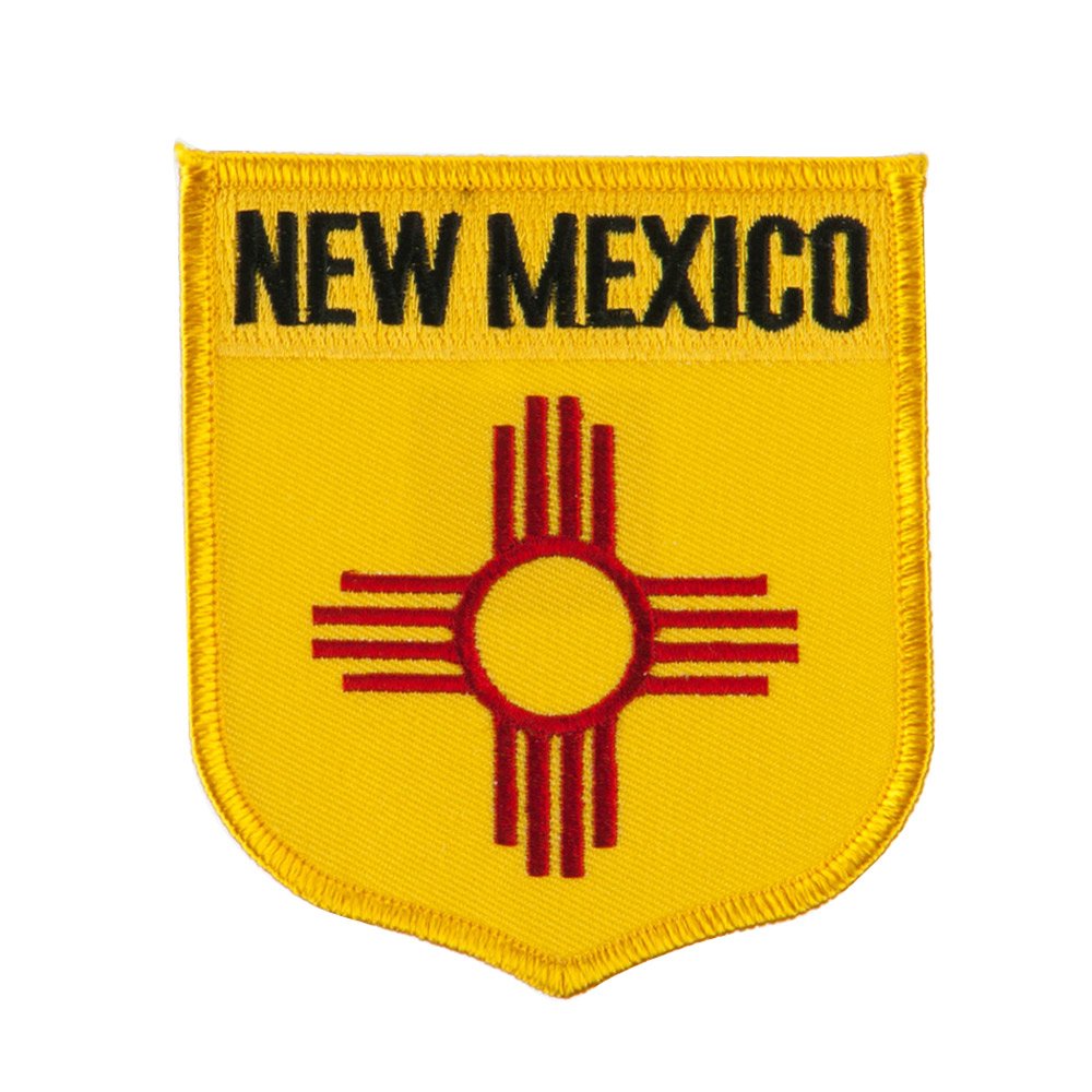 Western State Flag Embroidered Patch Shield - New Mexico OSFM