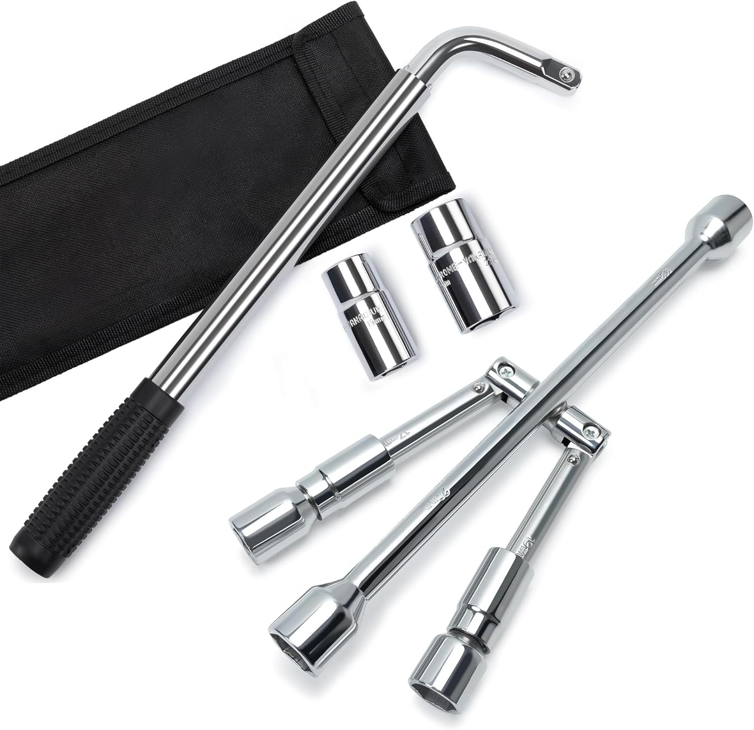 TONDA Telescoping Lug Wrench and 4 Way Lug Wrench