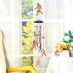 TIGGSY Bigfoot Wind Chimes Outdoor Big Foot Sasquatch Gifts for Men/Women/Dad/Birthday Gift Memorial Gift Metal WindChimes for Outside/Indoors, Home, Lawn, Porch, Patio, Garden Decor, Yard Decoration