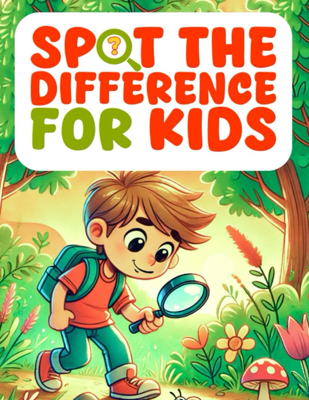 spot the difference for kids 8-12: The Spot the Difference, Book for Kids. Search & find Difference