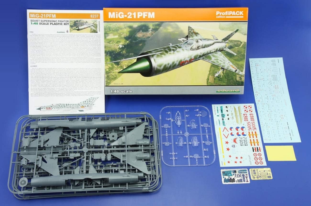 Eduard Models MiG-21 PFM Profipack Aircraft