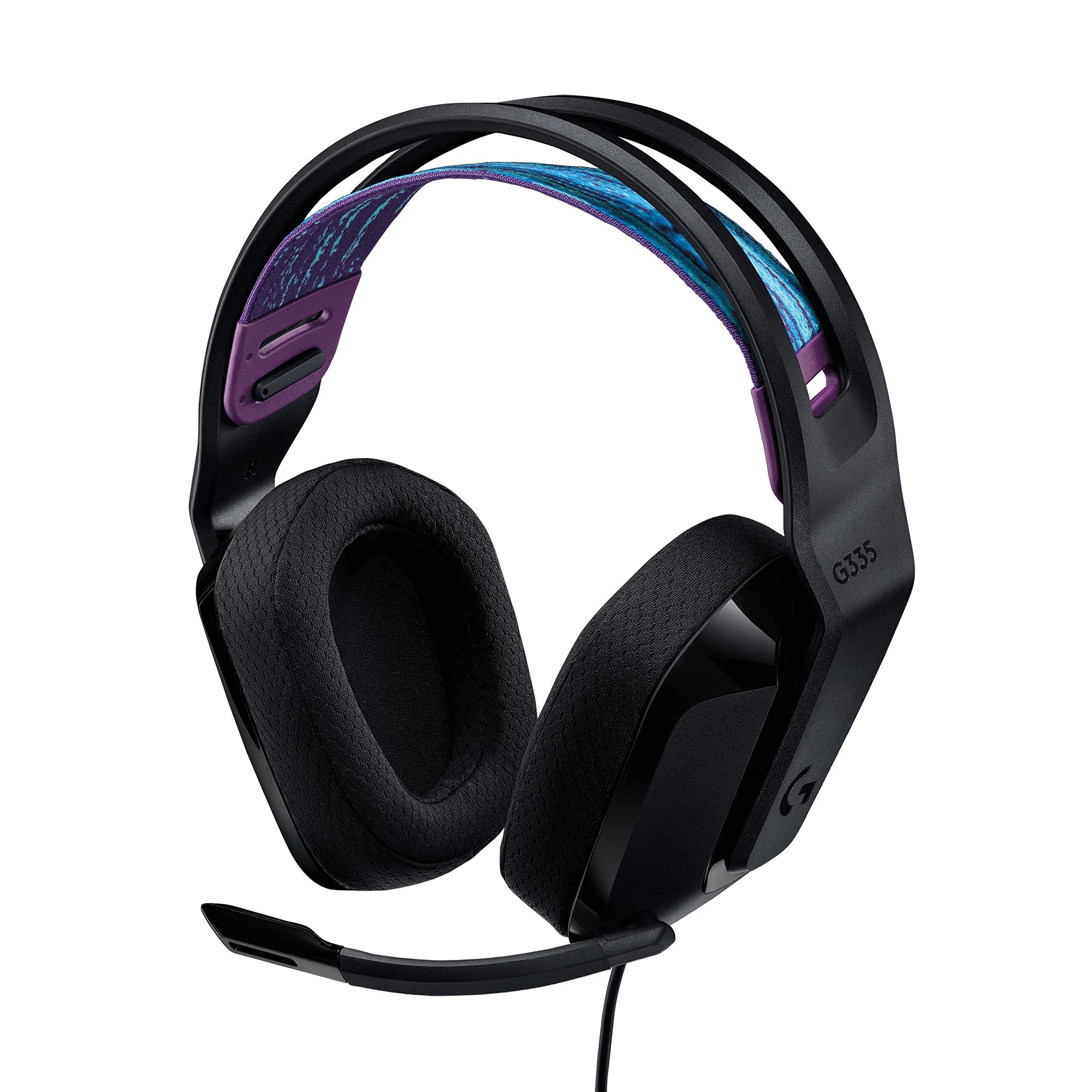 Logitech G335 Auriculares con Cable para Gaming + Logitech G305 LIGHTSPEED Ratón Gaming Inalámbrico - Negro