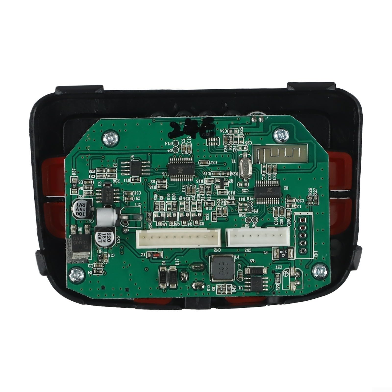 Panel de control de coche para niños de 12 V, consola central multifuncional con música, narración de historias y ajuste de velocidad para carro de bebé eléctrico de 12 V/24 V (A 24 V)